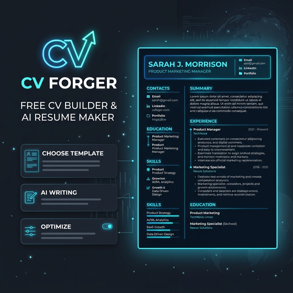 CV Forger — official preview image